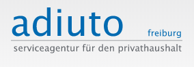adiuto freiburg - serviceagentur für den privathaushalt Logo