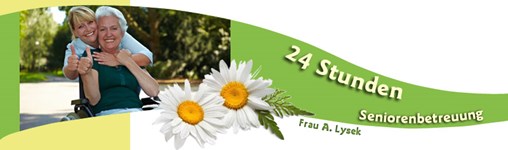 24 Stunden Seniorenbetreuung Frau A. Lysek Logo