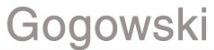 Sanitätshaus Gogowski GbR Logo