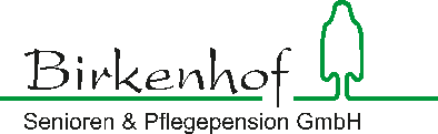 "Birkenhof" Senioren- und Pflegepension GmbH Logo