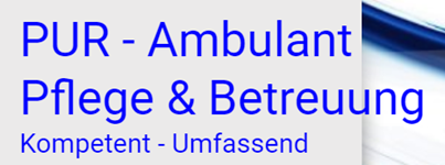 PUR - Ambulant Pflege & Betreuung Logo
