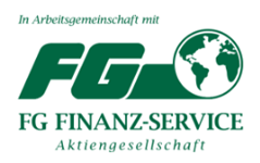 Direktion K.-J. Haß in Arbeitsgemeinschaft mit FG FINANZ-SERVICE Aktiengesellschaft Logo