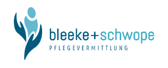 bleeke+schwope pflegevermittlungsgruppe Logo