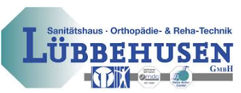 Lübbehusen GmbH, Sanitätshaus, Orthopädie- und Rehatechnik Logo