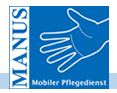 Manus Mobiler Pflegedienst Logo