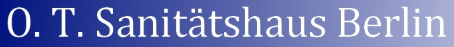 O.T. Sanitätshaus Berlin GmbH Logo