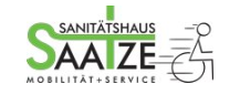 Sanitätshaus Saatze Logo