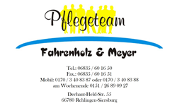 Pflegeteam Fahrenholz & Meyer Logo