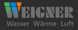 Weigner Wasser/Wärme/Luft Logo