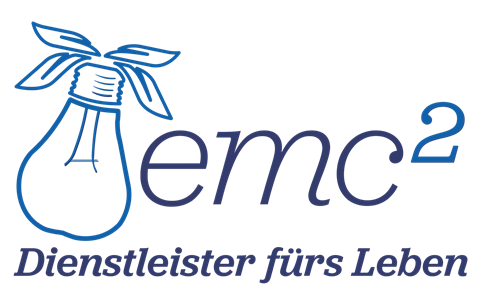 emc2 - Dienstleister fürs Leben Logo