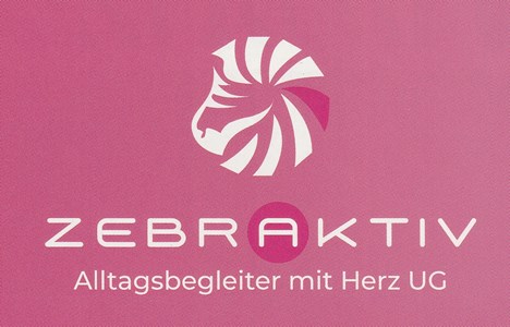Zebraktiv Alltagshelfer mit Herz UG Logo