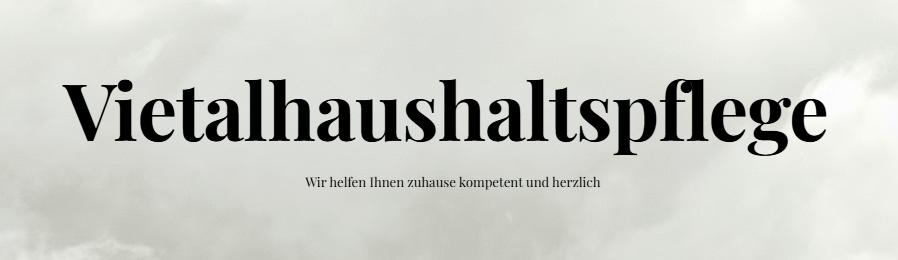 Vietalhaushaltspflege Logo