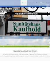 Arnstadt, Sanitätshaus Kaufhold GmbH