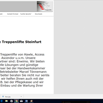 Steinfurt-Borghorst, Empore-Treppenlifte