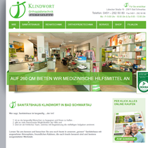 Bad Schwartau, Klindwort Sanitätshaus & Orthopädietechnik GmbH & Co. KG