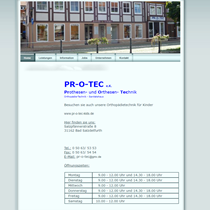 Bad Salzdetfurth, PR-O-TEC e.K. Orthopädietechnik