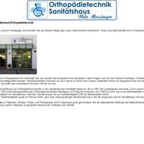 Sauerlach, Orthopädietechnik Sanitätshaus Udo Messinger