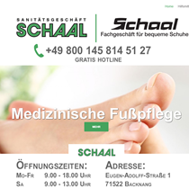 Backnang, Sanitätsgeschäft Schaal GmbH