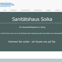 Burg, Sanitätshaus Soika