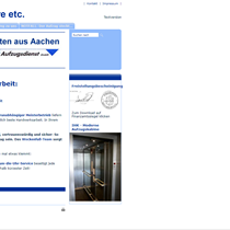 Aachen, Wockenfuß Aufzugsdienst
